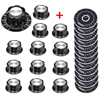 Mf-A03 Potenciómetro De Baquelita Tapón Sombrero-Perilla del potenciómetro+ 0-100 Digital Dial Scale Plate (12Sets)